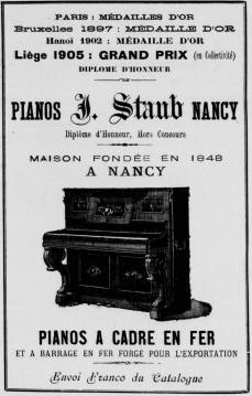 Facteurs De Pianos En France Entre 1840 Et 1849